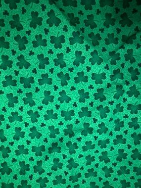Vintage Clover/St.Patty’s Day Print Cotton Fabric